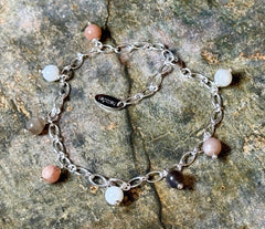 Silber Armband mit Achat Botswana