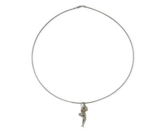 925 Silber Anhänger mit Figur zweier Liebender