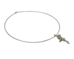 925 Silber Anhänger mit Figur zweier Liebender