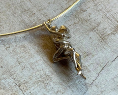 925 Silber Anhänger mit Figur zweier Liebender