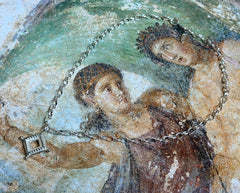 Silber Collier mit gotischen Anhänger